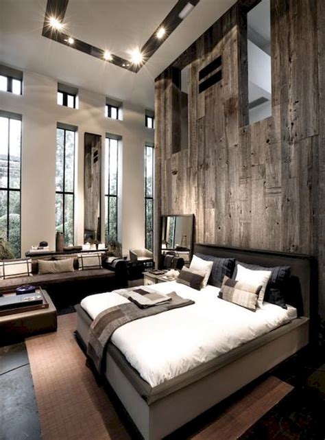 Nice 60 Modern Rustic Master Bedroom Ideas https://wholiving.com/60 ...