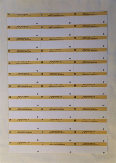 Self-Adhesive Labels | NE-Forms