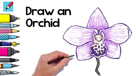 gousicteco: Orchid Drawing Easy Images