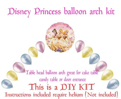 Disney Princess Balloon Arch | Etsy