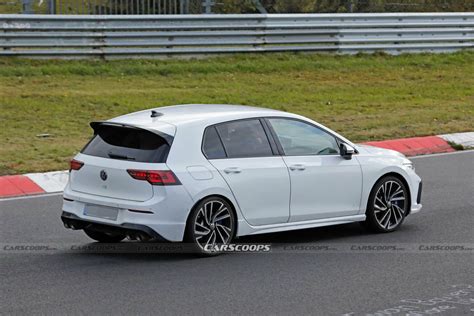 2025 VW Golf R Ditches Disguise, Shows All On The Nurburgring | Carscoops