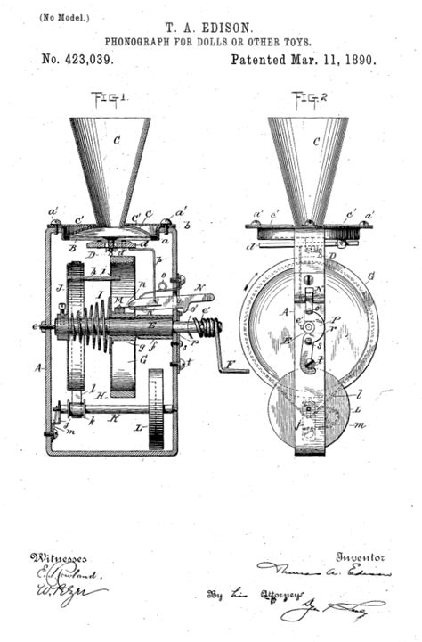 Edison's Talking Doll: "On This Day in Phonographic History ...