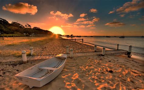 Beach Sunrise Wallpaper - WallpaperSafari