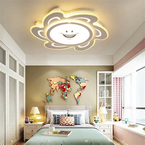 Simplicity ceiling lights modern acrylic protect eyesight kids room ...