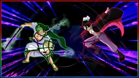 Zoro Vs Mihawk