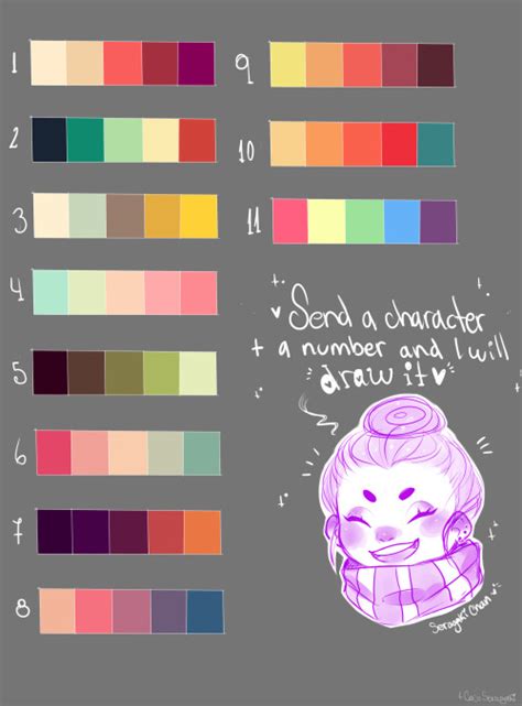 Color Palette Challenge Anime – Warehouse of Ideas