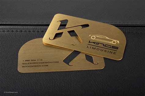 Gold Metal Business Cards