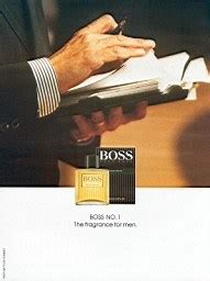 Boss Number One Hugo Boss cologne - a fragrance for men 1985