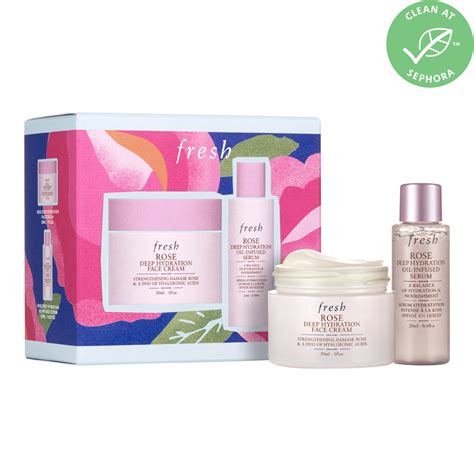 Buy FRESH Rose Cream & Serum Skincare Set | Sephora Malaysia