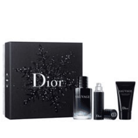 Dior - Christian Dior Sauvage 3 PC Gift Set For Men - Walmart.com ...