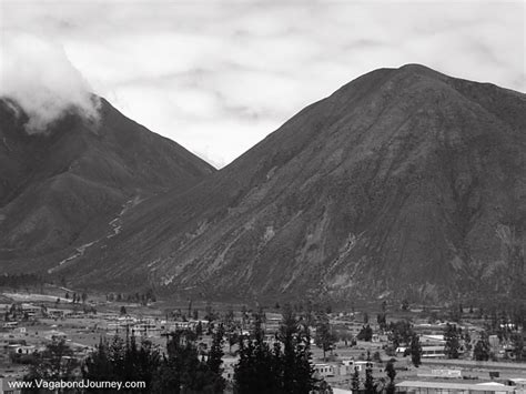 Andes Mountains in Ecuador