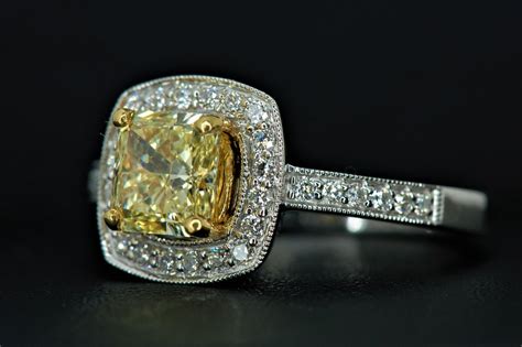 Natural Fancy Yellow Diamond Ring – DeBoscq Fine Jewelry