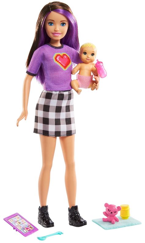 Barbie Skipper Babysitters Inc. Doll & Accessories Set with 9-in / 22. ...