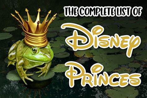 Disney Princesses And Princes Names - Infoupdate.org