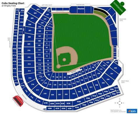 Chicago Cubs Seating Chart - RateYourSeats.com