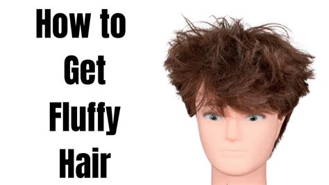 How to Get Fluffy Hair - TheSalonGuy - YouTube