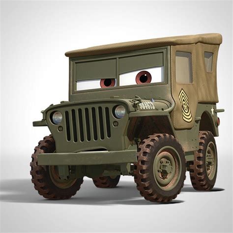 Sarge | Characters | Disney Cars