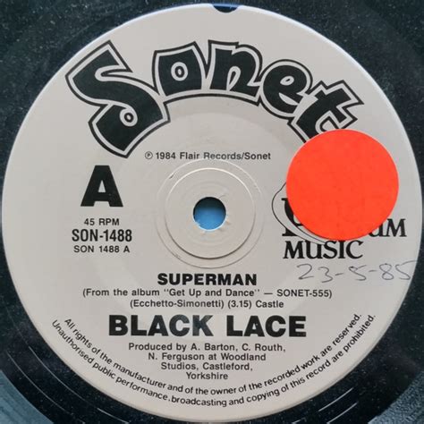 Black Lace – Superman (1984, Vinyl) - Discogs