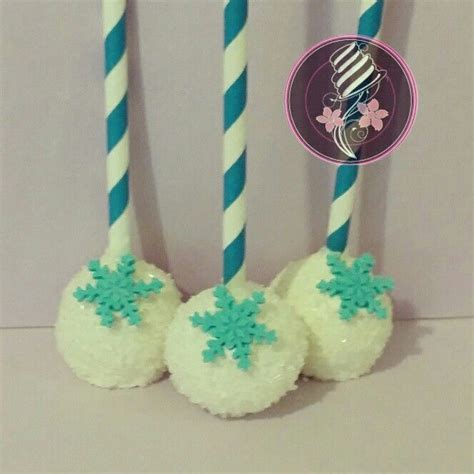 Snowball cake pops. ...perfect for a Frozen Party!