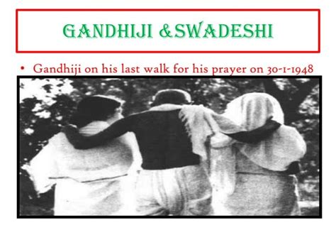 The swadeshi movement