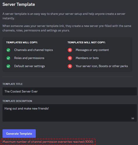 Server Templates – Discord