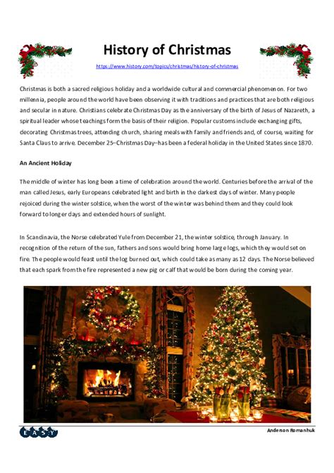 (PDF) History of Christmas