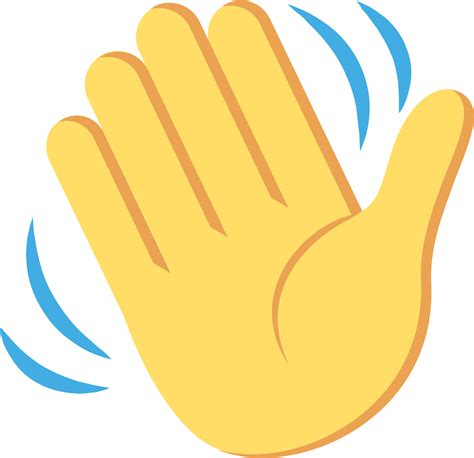 Waving Hand Emoji Download Ios Waving Hand Emoji Pnghand Emoji | Images ...