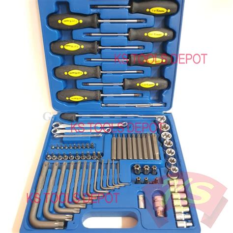 SB Tools 76pcs Torx Wrench Set | E-Socket | Torx Socket | Screw Driver ...