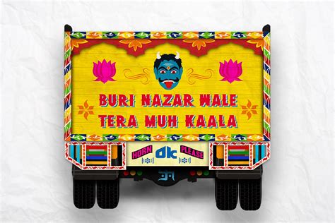 Typography Truck Art India