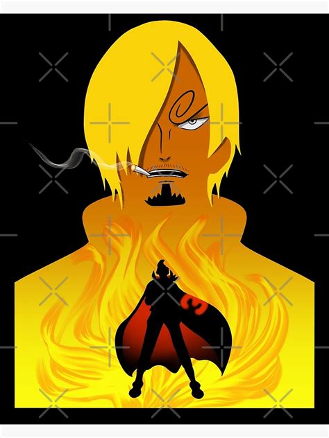 "One Piece Sanji Raid Suit" Poster for Sale by Artsbykk | Redbubble