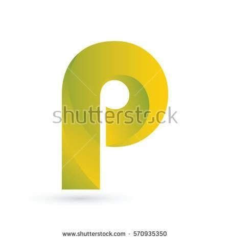 Yellow Letter P Logo - LogoDix