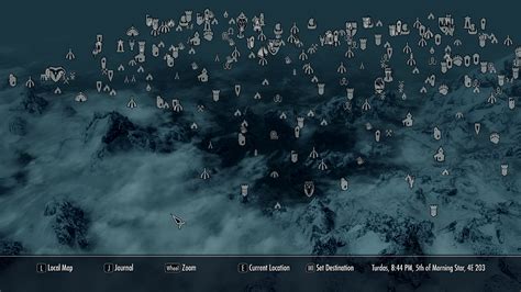 Map Locations For Skyrim