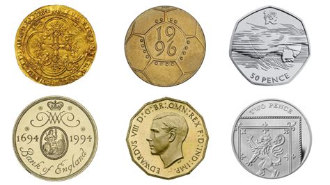 What are the most valuable and rare coins in the UK?