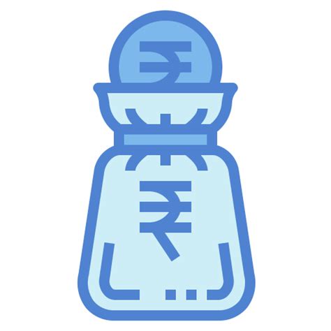 Rupee Generic Blue icon