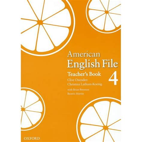 American English File 4 Teacher's Book - Walmart.com - Walmart.com