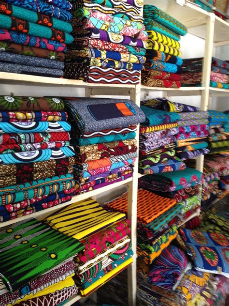 Math Teacher on a Ship: Fabric Shopping in Benin