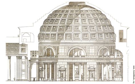 Pantheon Drawing at PaintingValley.com | Explore collection of Pantheon ...