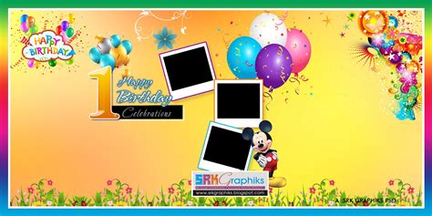 Birthday Flex Banner Psd Free Download - IMAGESEE