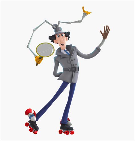 Inspector Gadget Netflix Characters, HD Png Download - kindpng