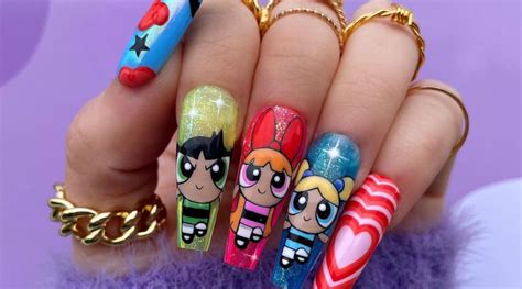 Relive Your Childhood With These Cartoon-Inspired Nails