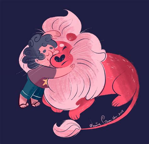 Lion Hug by JessieDrawz on DeviantArt