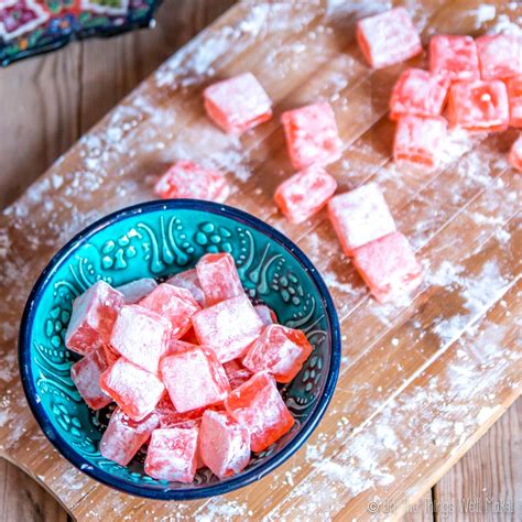 Turkish Delight Recipe From Narnia | Dandk Organizer