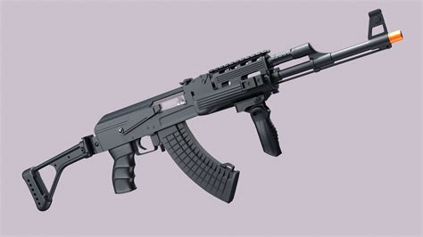 AK-47 Kalashnikov Tactical High Detailed 3D Model .max - CGTrader.com