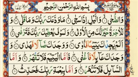 Surah Ad Duha Mishary Al Afasy Tajweed Quran Nbkomputer