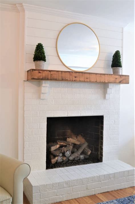 16 Red brick fireplace makeover ideas