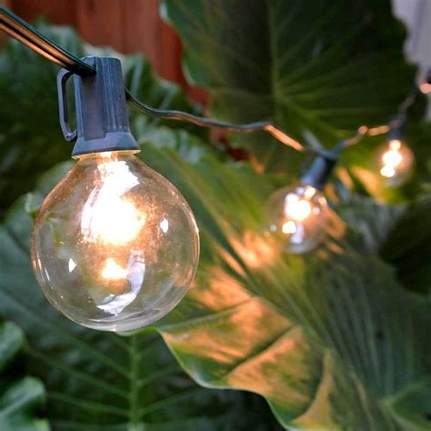 Globe Patio String Lights | Choose from Variety of Lengths ...