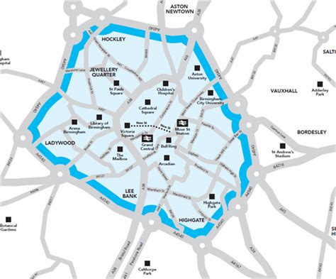 Birmingham City Clean Air Zone Birmingham Map / Clean Air Zones And The ...