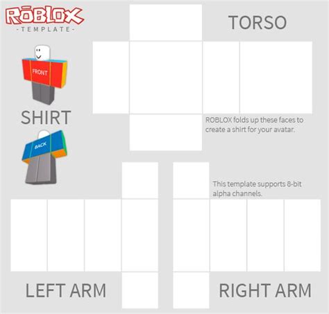 örnek Kiklops baba tarafından roblox t shirt template ...