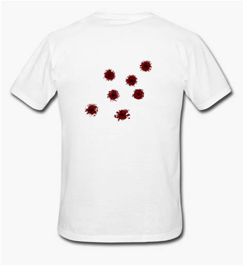 Hole Clipart Gun Shot Wound - Bullet Hole Shirt Png, Transparent Png ...