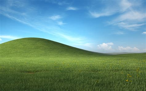 Nostalgic Windows XP Landscape 4K Wallpaper